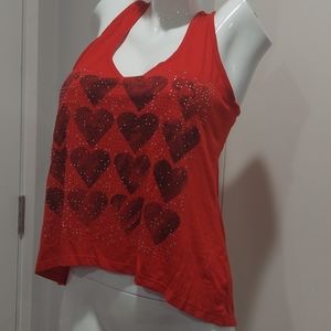 Hearts women's top